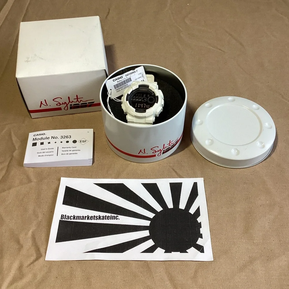 Casio G-Shock x Nigel Sylvester Limited Edition Watch 2011 GD-100NS-7 3263